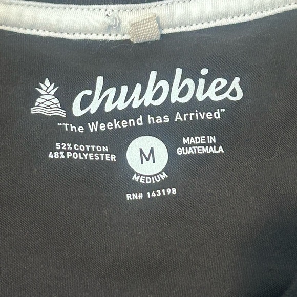 Chubbies Let’s Par Tee Men’s Tee Shirt size M - Picture 3 of 4